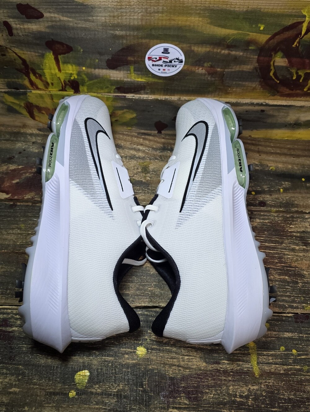Nike Air Zoom Infinity Tour Golf Shoes Wide White/Vapor Green FD0218-100 SZ 13 W - Picture 4 of 8